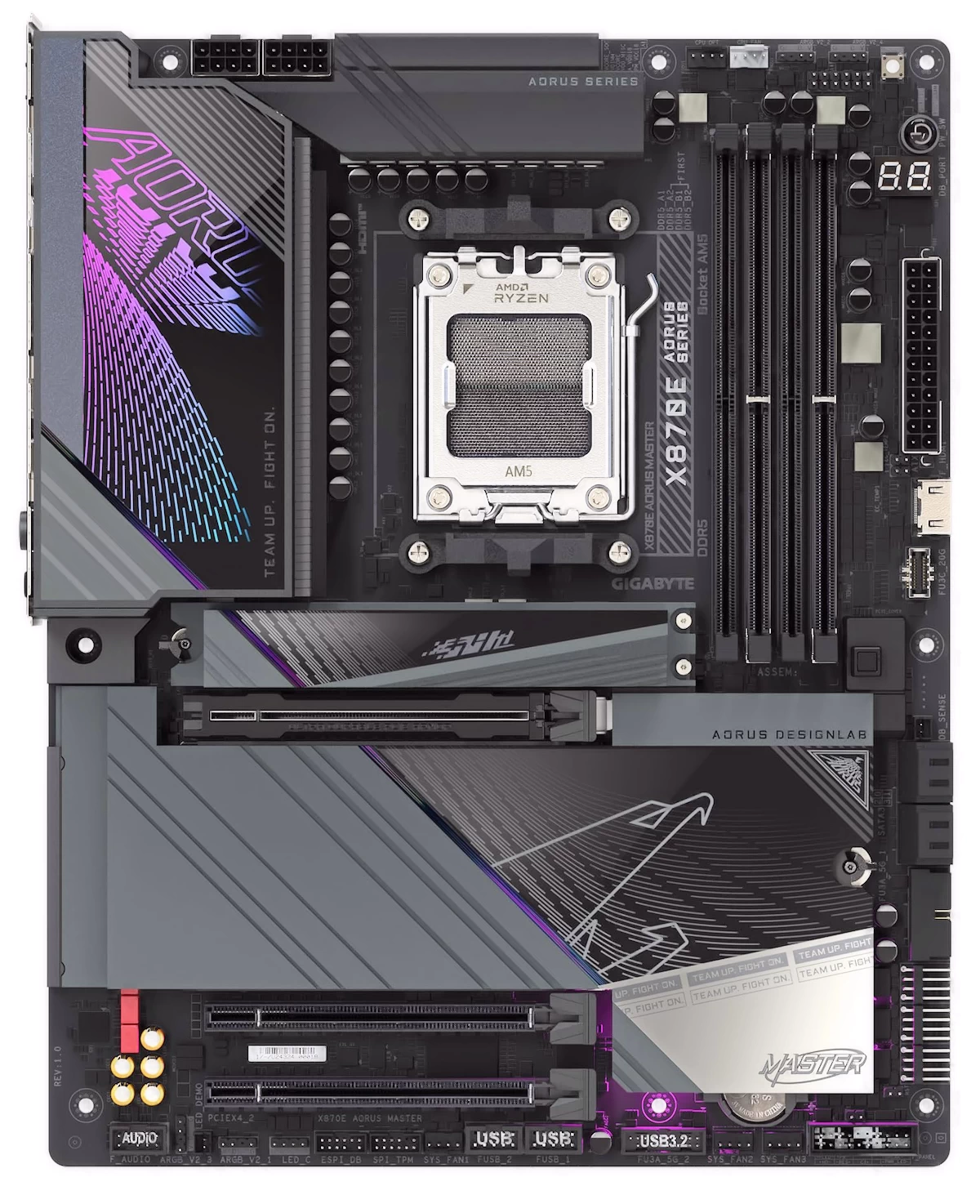 GIGABYTE X870E AORUS MASTER Montaje Gaming PC Aravaca